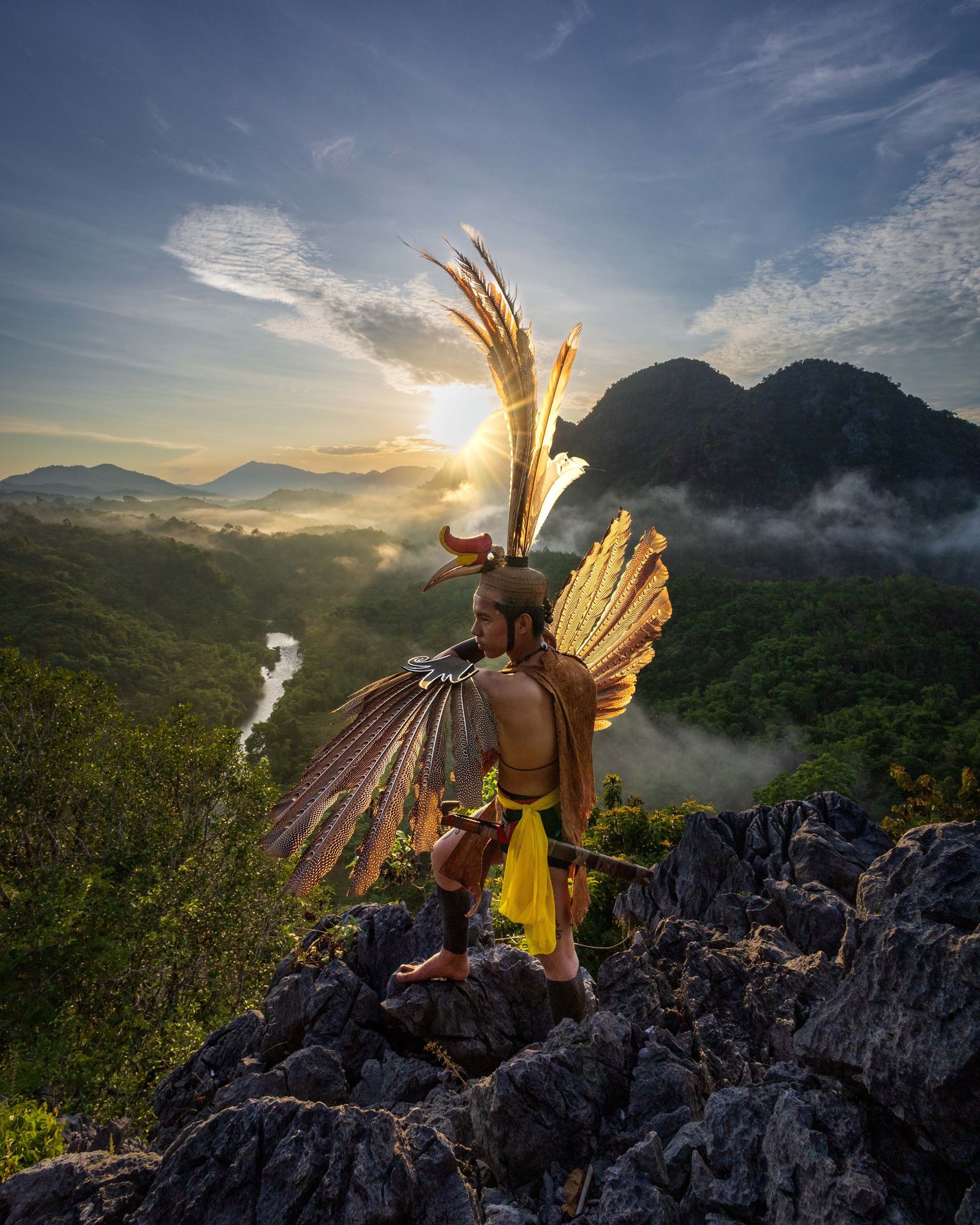 Upacara adat Dayak